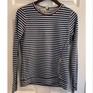 Lucky Brand Lucky Lotus Striped Pullover Top - NWT - Size XS